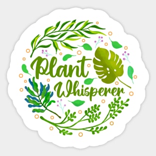 Plant Whisperer Sticker